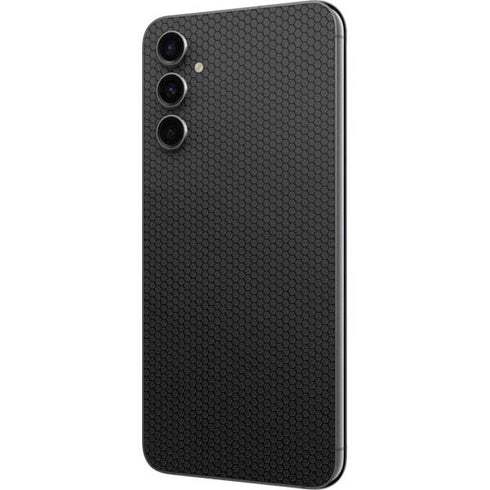 Specialty Vinyl Black Hex Texture Galaxy A14 5G Skin